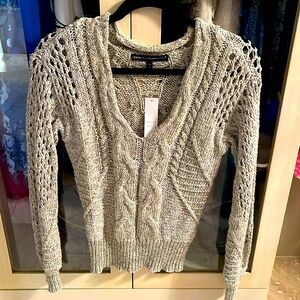 NWT! White House Black Market Stitch Sweater